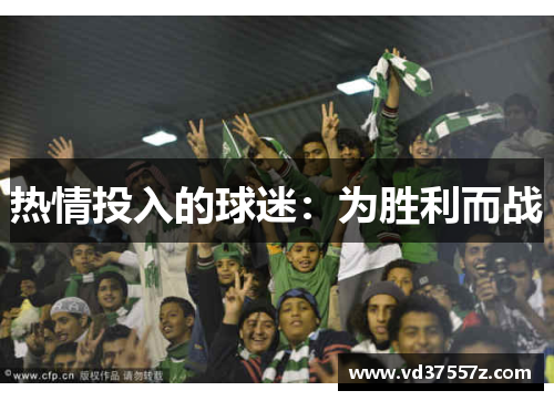 热情投入的球迷：为胜利而战
